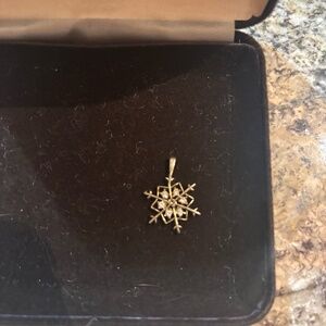 snowflake charm